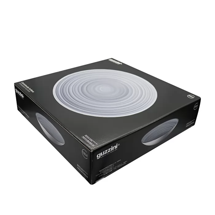Guzzini Twist centerpiece/bowl Ø37x8.5 sky grey