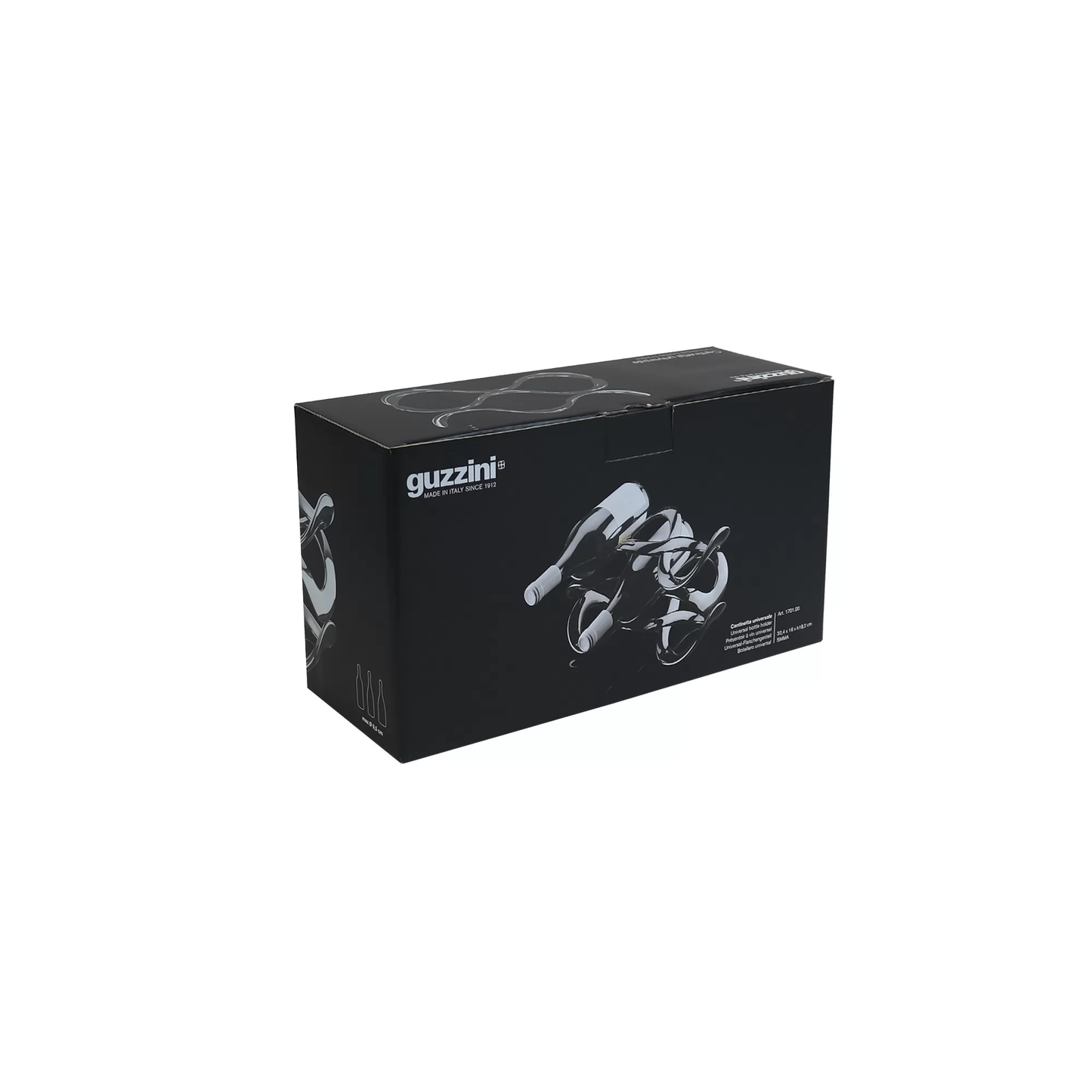 Guzzini Cuvee bottle holder clear
