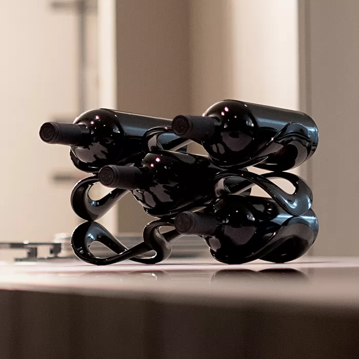 Guzzini Cuvee bottle holder black