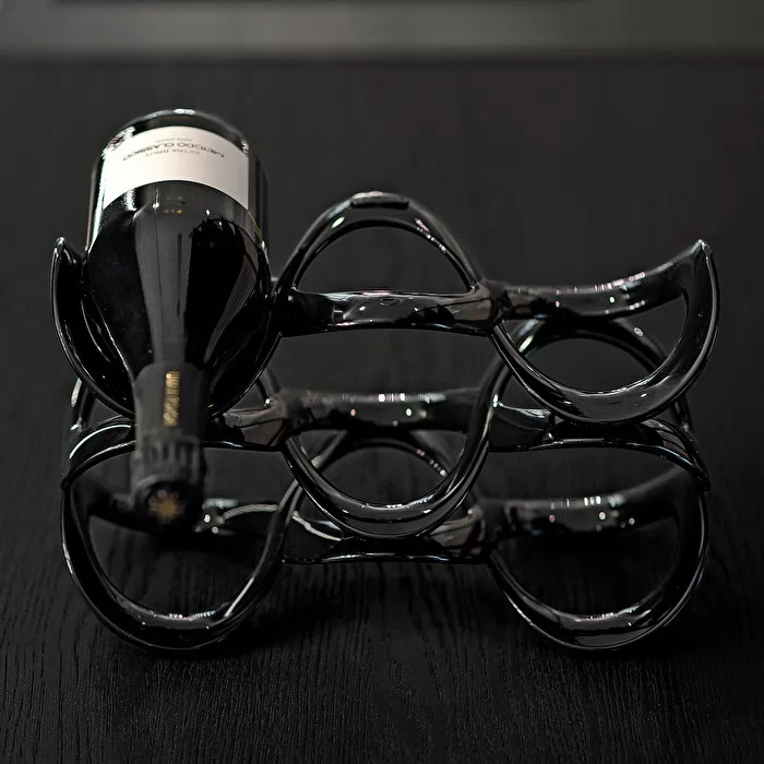 Guzzini Cuvee bottle holder black
