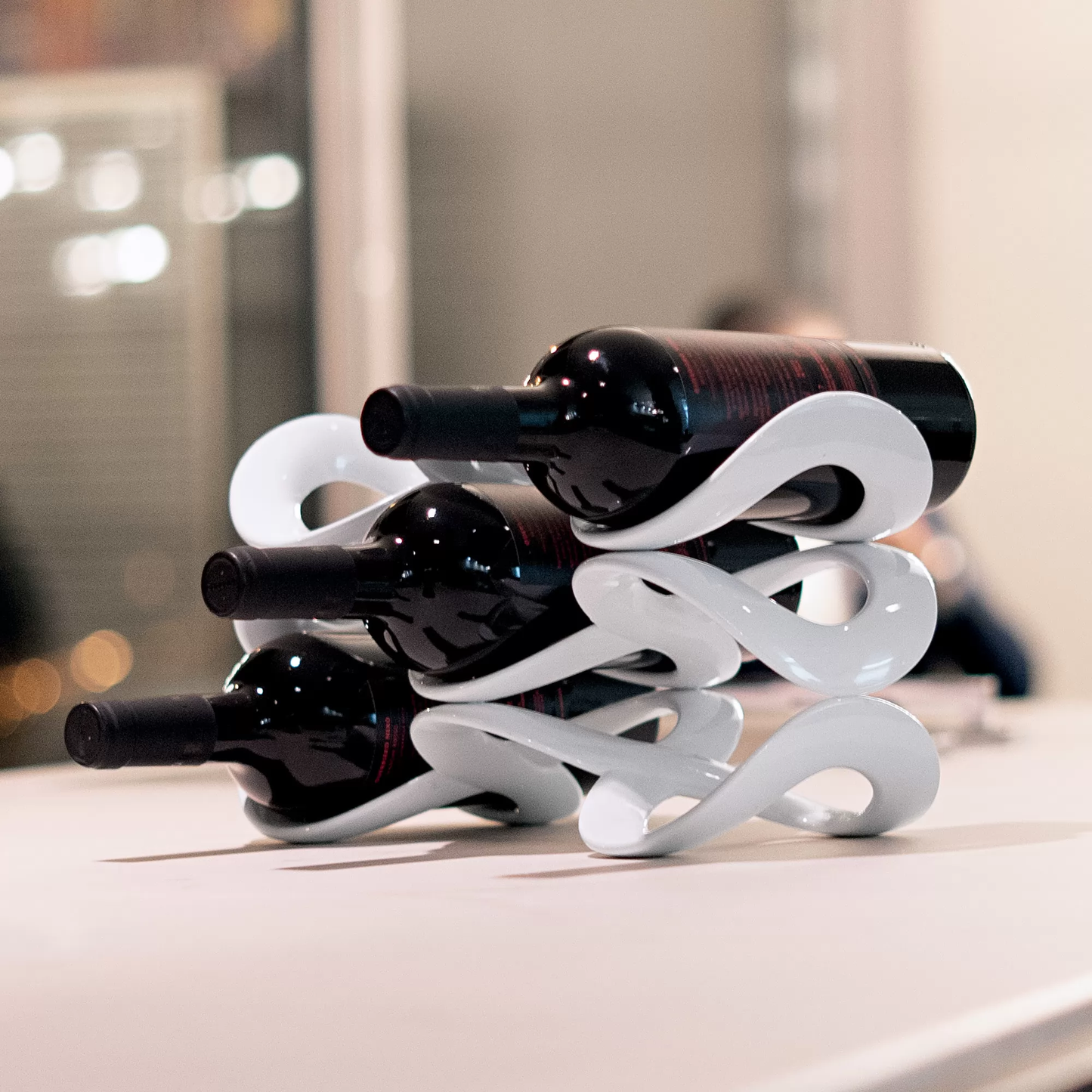 Guzzini Cuvee bottle holder white