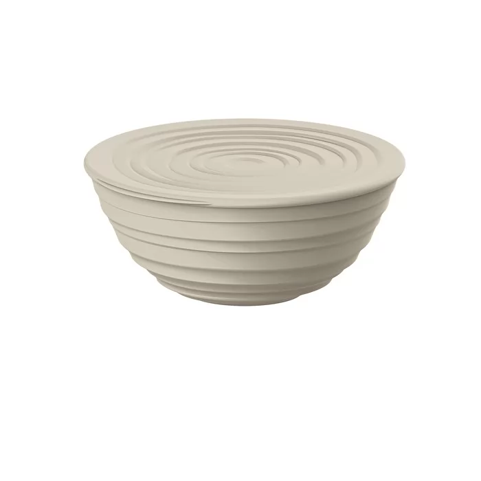Guzzini Tierra M bowl+lid 18x7.8 cm clay