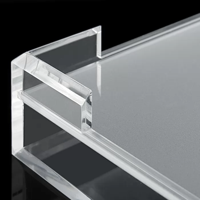 Guzzini Essence tray 32x23x5 cm clear
