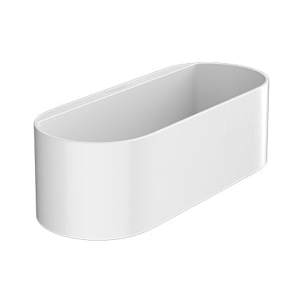 Hansgrohe Wallstoris storage basket deep weiss 27912.700