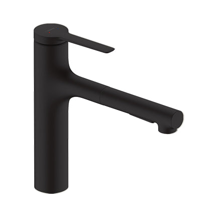 Hansgrohe Zesis M33 sink mixer 160 2jet Black 74804.670