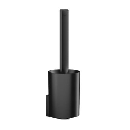 Hansgrohe Wallstoris toilet brush holder black 27927.670