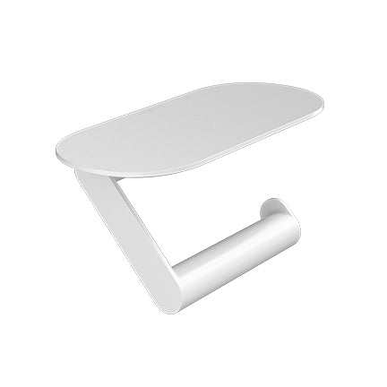 Hansgrohe Wallstoris roll holder w/shelf white 27928.700