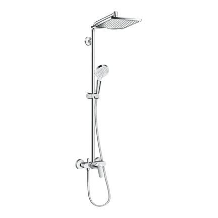 Hansgrohe Crometta E showerpipe 240 1 lever mxr 27284.000