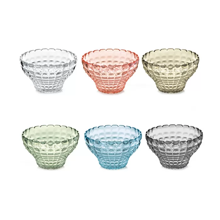 Guzzini Tiffany set of 6 serving cups Ø12x7