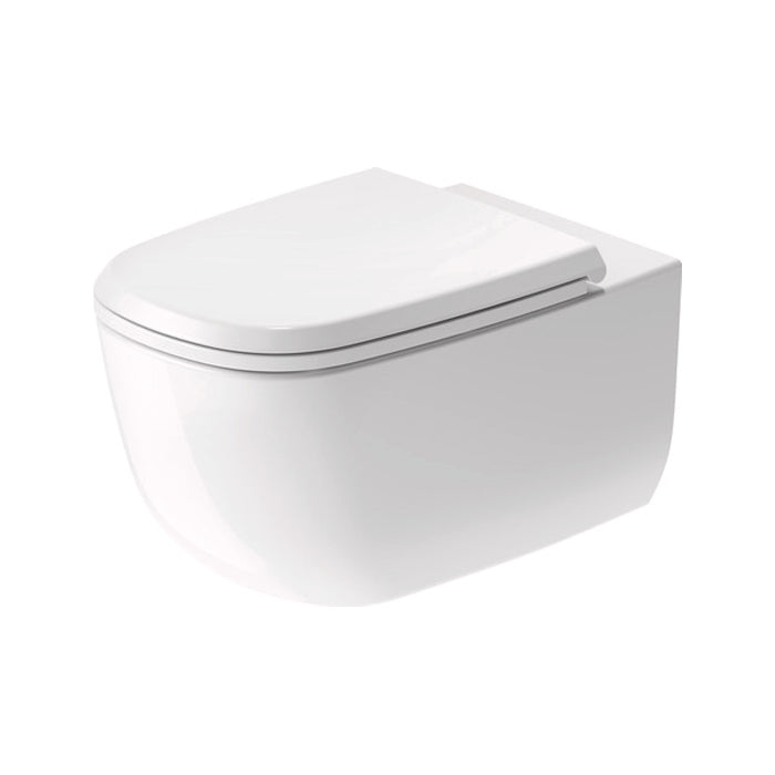 Duravit AURENA Wall mounted rimless toilet White high-gloss 259809.AA00