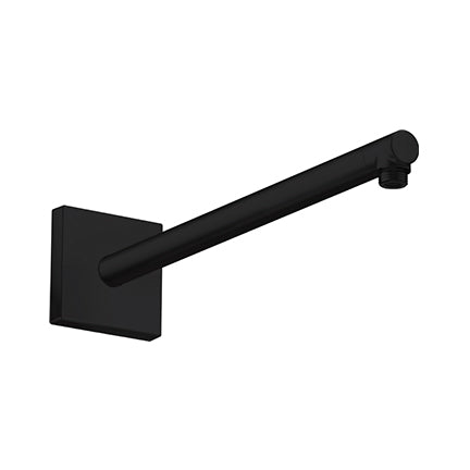 AXOR shower arm DN15 390mm square black 26436.670