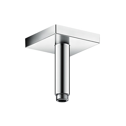 AXOR ceiling connector DN15 100mm square Chrome 26437.000