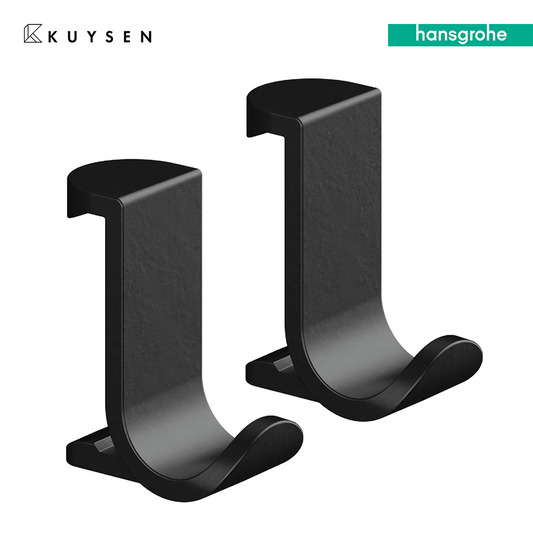 Hansgrohe Wallstoris towel hook matt black 27914.670
