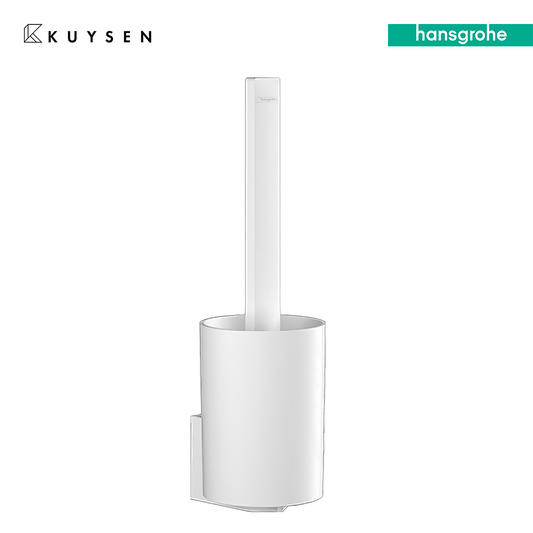 Hansgrohe Wallstoris toilet brush holder white 27927.700