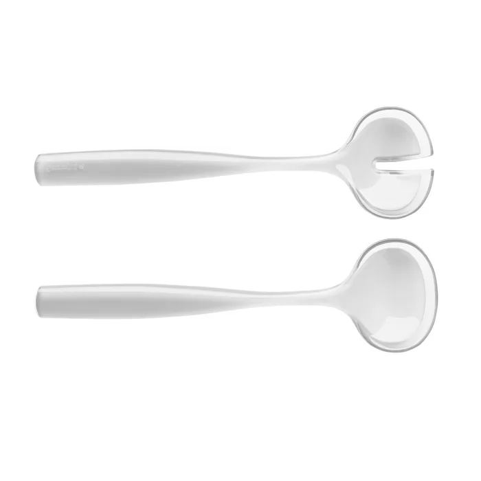Guzzini Grace 2pc salad servers clear