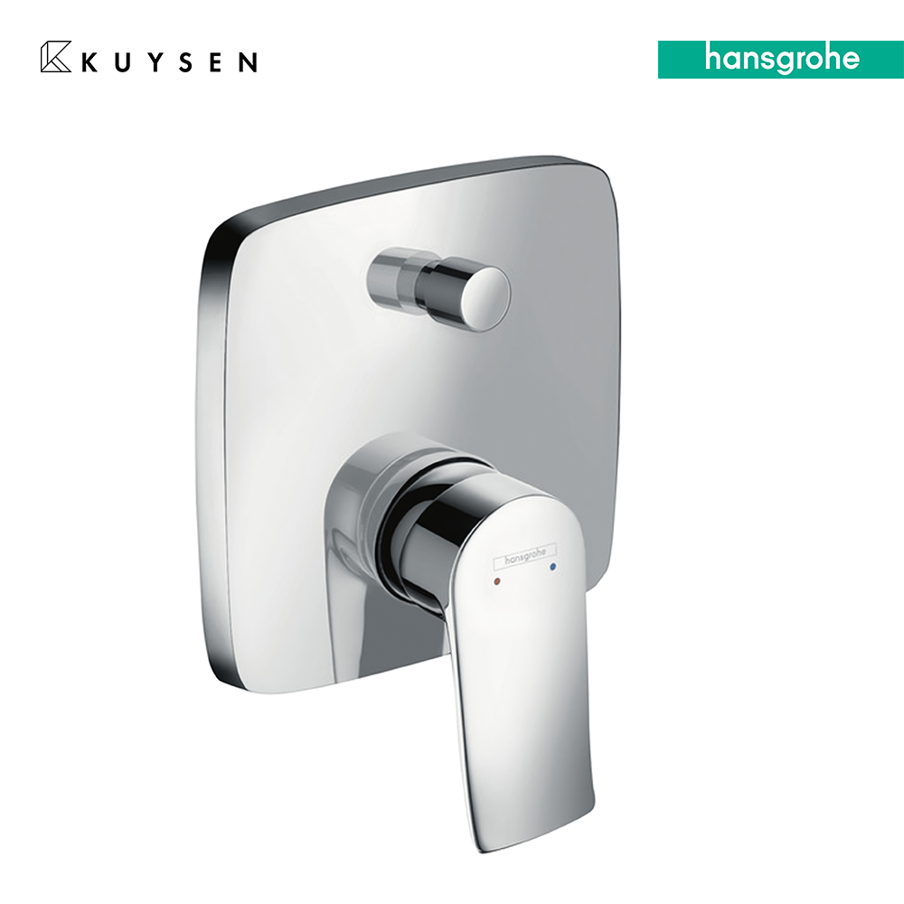 Hansgrohe New Metris Built-in bath/shower mixer (soft cube) 31454.000