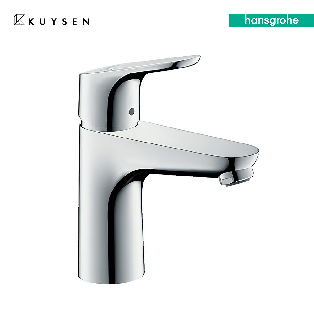 Hansgrohe Focus basin mixer 100mm with pop up 1/2 31607.007