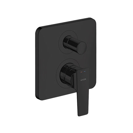 Axor Citterio E bath mixer concealed matt blk 36455.670