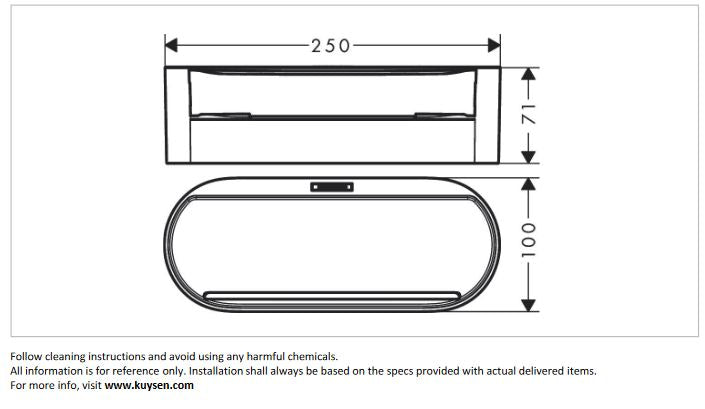Hansgrohe Wallstoris storage basket deep weiss 27912.700