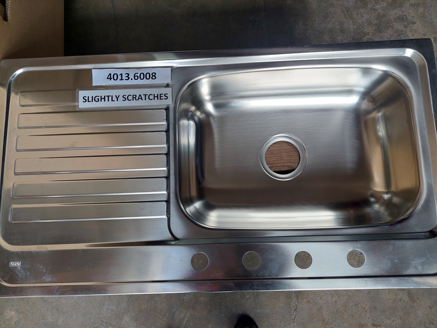 CLEARANCE SALE - TEKA America 950.510.1B.RD.4H Inlay Sink 4013.6008