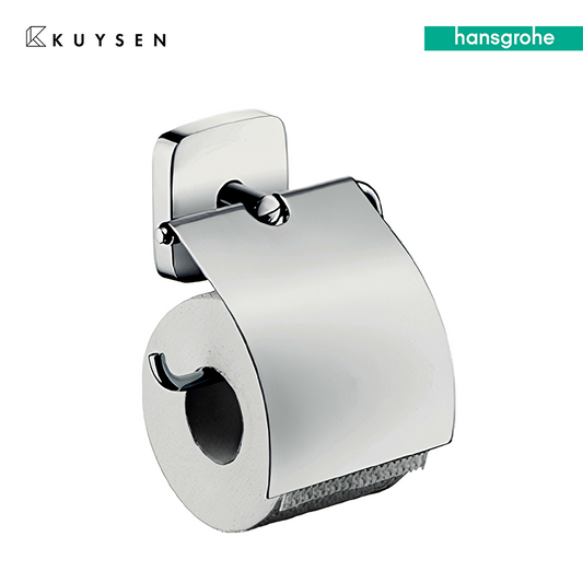 Hansgrohe Pura Vida Roll holder with lid 41508.000