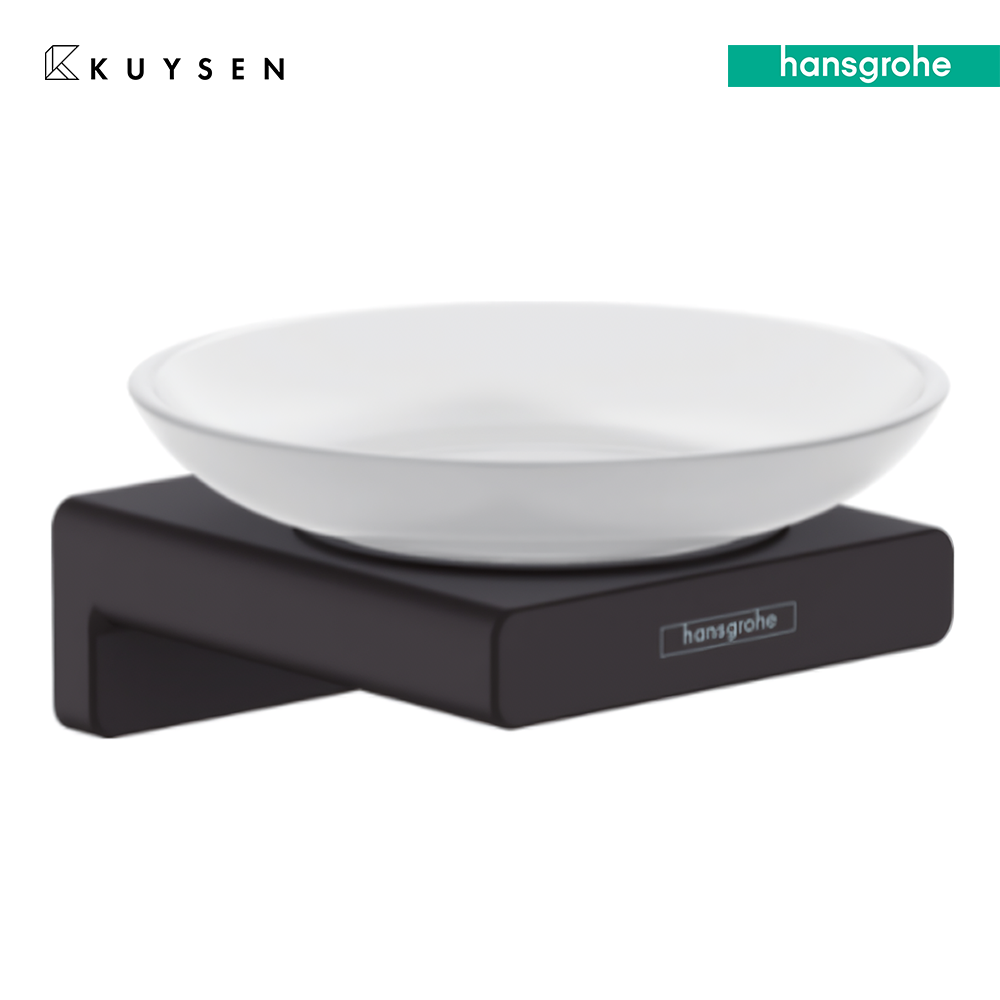 Hansgrohe AddStoris Soap dish, Matt Black 41746.677
