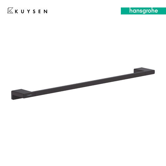Hansgrohe AddStoris Towel bar 648mm, Matt Black 41747.677