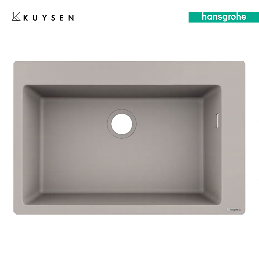 Hansgrohe SilicaTec Granite Sink Built-in sink 660 43313.380