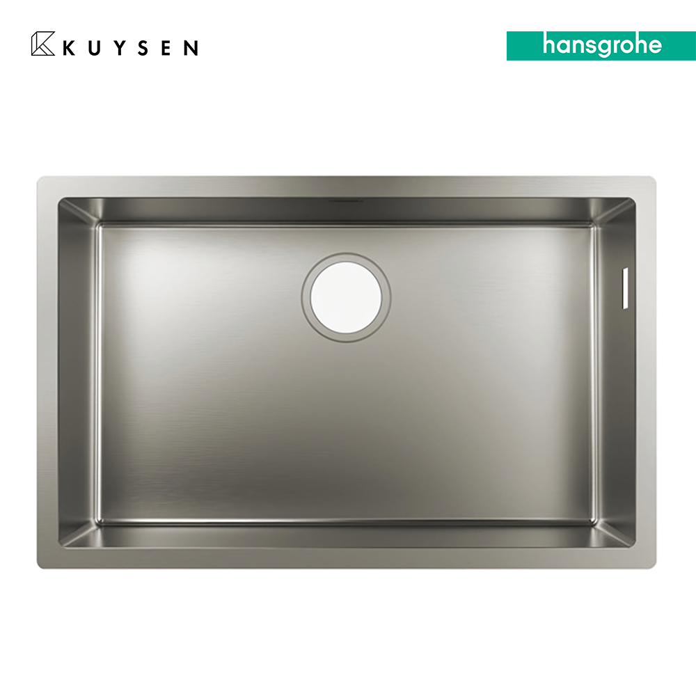 Hansgrohe 1 Bowl undermount 660 43428.807