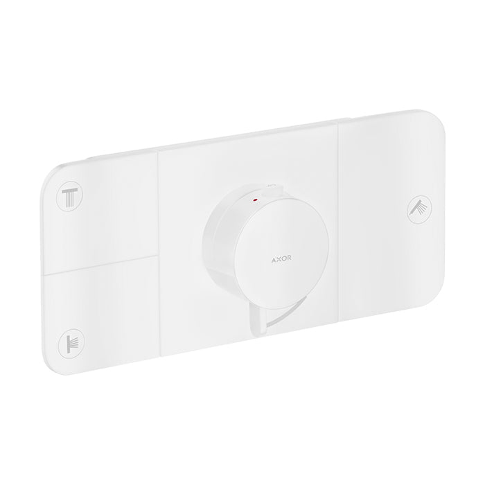 AXOR ONE thermostatic module 3 outets White 45713.700