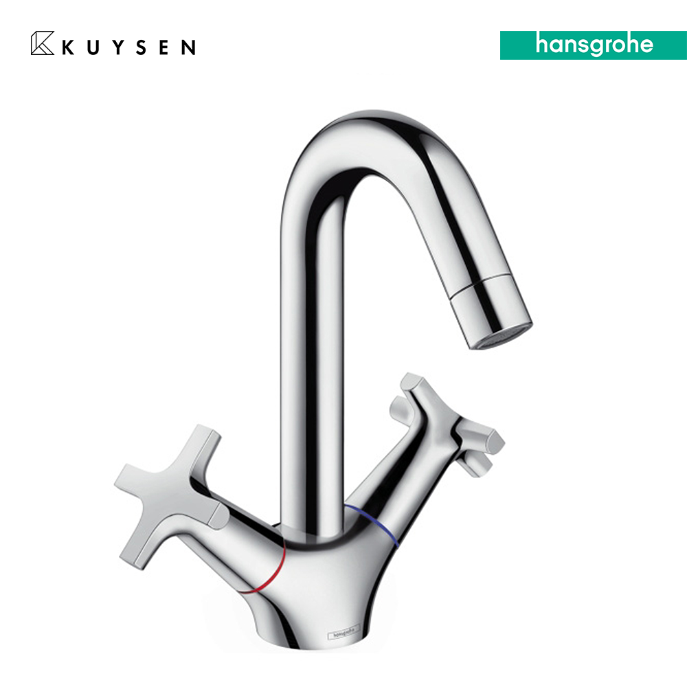Hansgrohe Logis Classic Basin mixer 150 with pull rod waste set 71270.000.