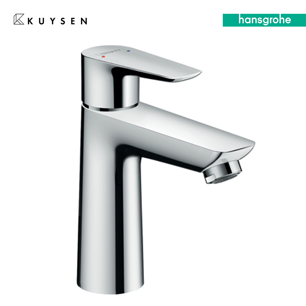 Hansgrohe Talis E Basin mixer 110 with pull rod waste set 71710.000