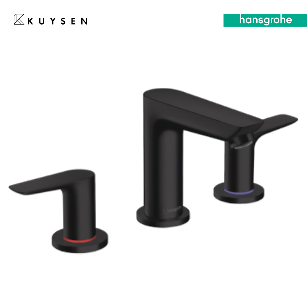 Hansgrohe Talis E 3Hole Basin mixer with pull rod waste set 71733.670