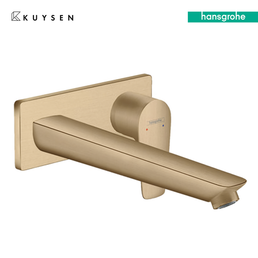 Hansgrohe Talis E 2hole wall basin mixer 225mmBBR 71734.140