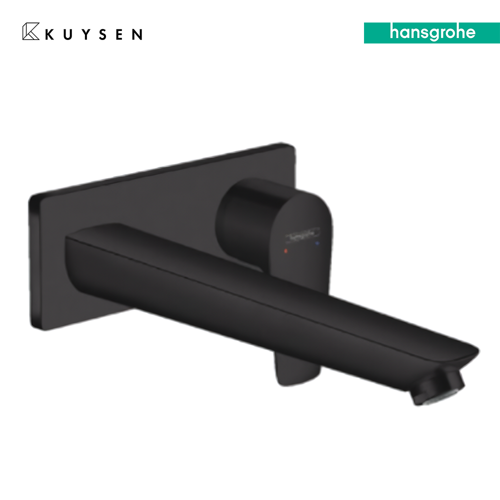 Hansgrohe Talis E Wall basin mixer 225mm spout with 13622.180 basic set 71734.670