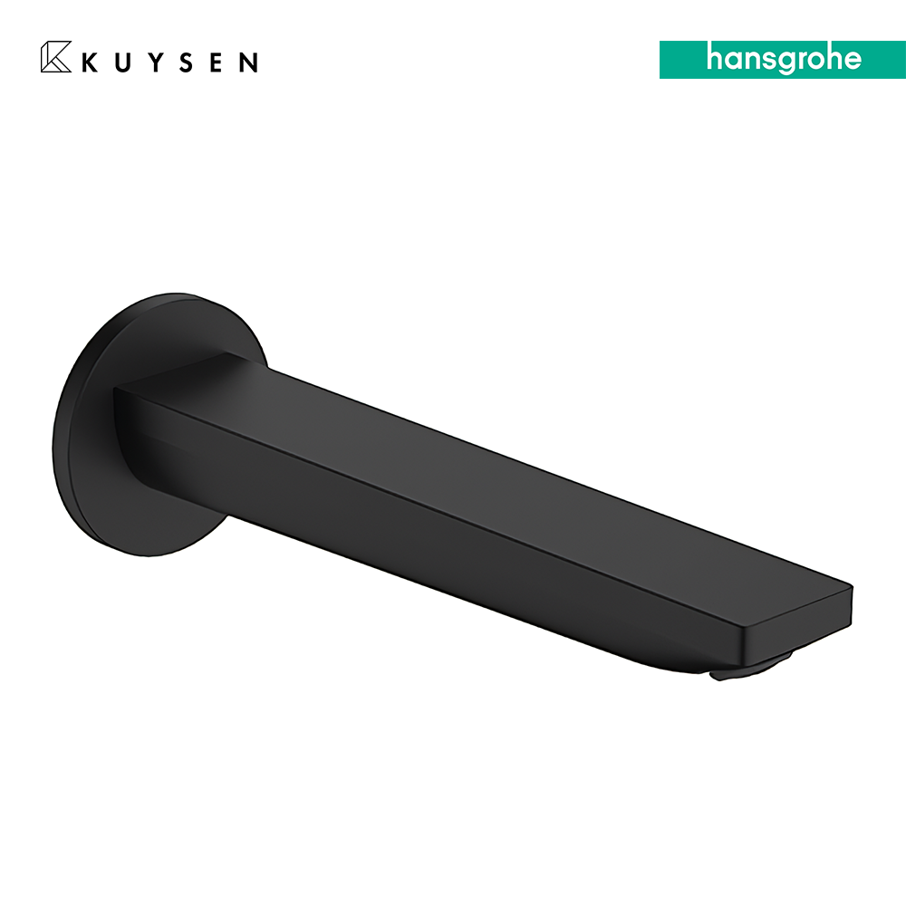 Hansgrohe Rebris E bath spout DN20 matt black 72431.670