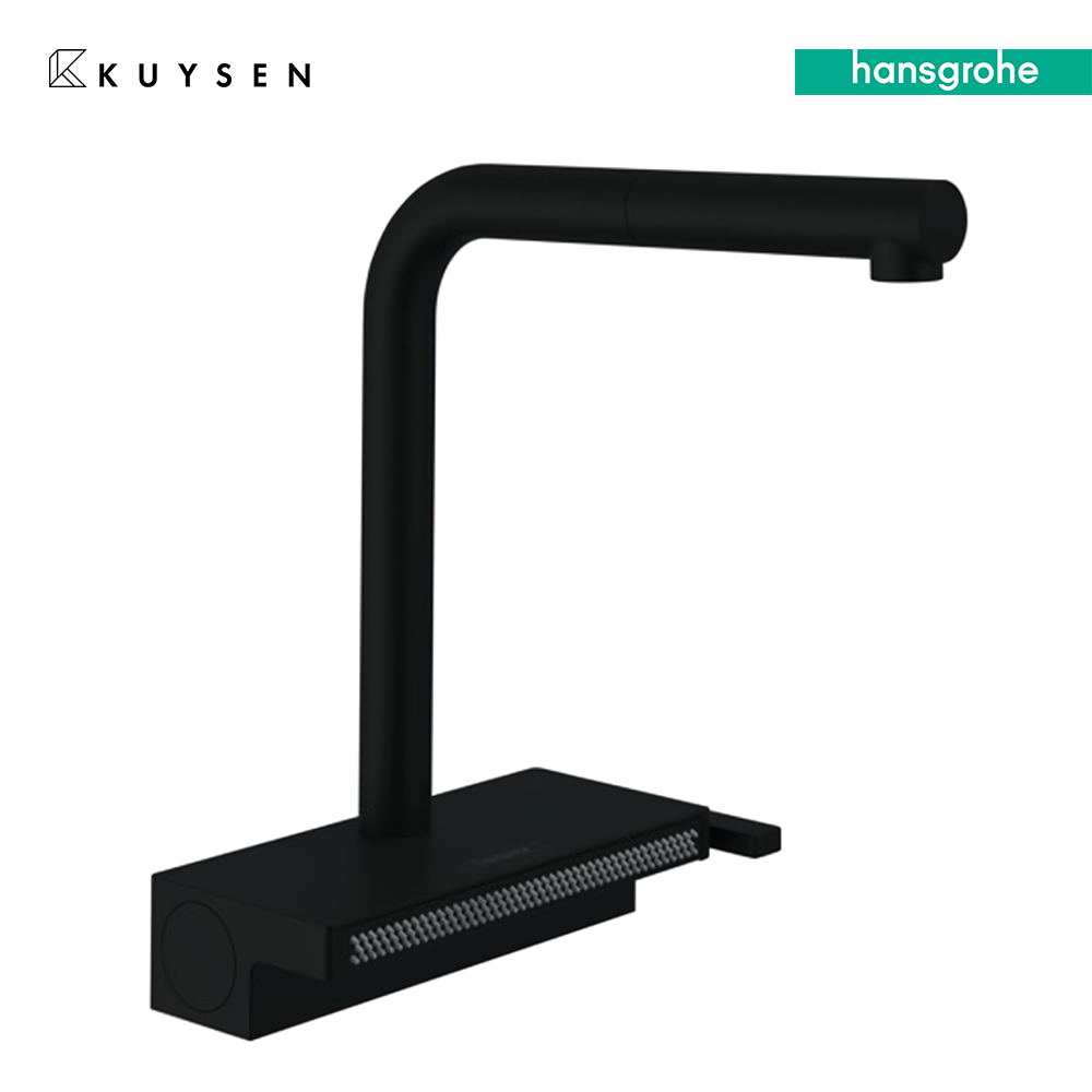 Hansgrohe AQUNO SELECT M81 Sink mixer Matt Black 73830.670