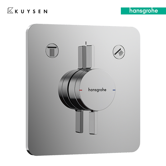 Hansgrohe DuoTurn Q Mixer with 2 functions, Chrome 75414.000