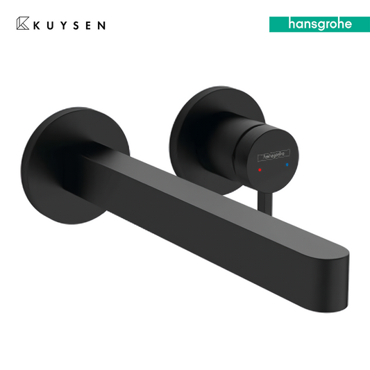Hansgrohe Finoris 2hole basin mxr concealed blk 76050.670