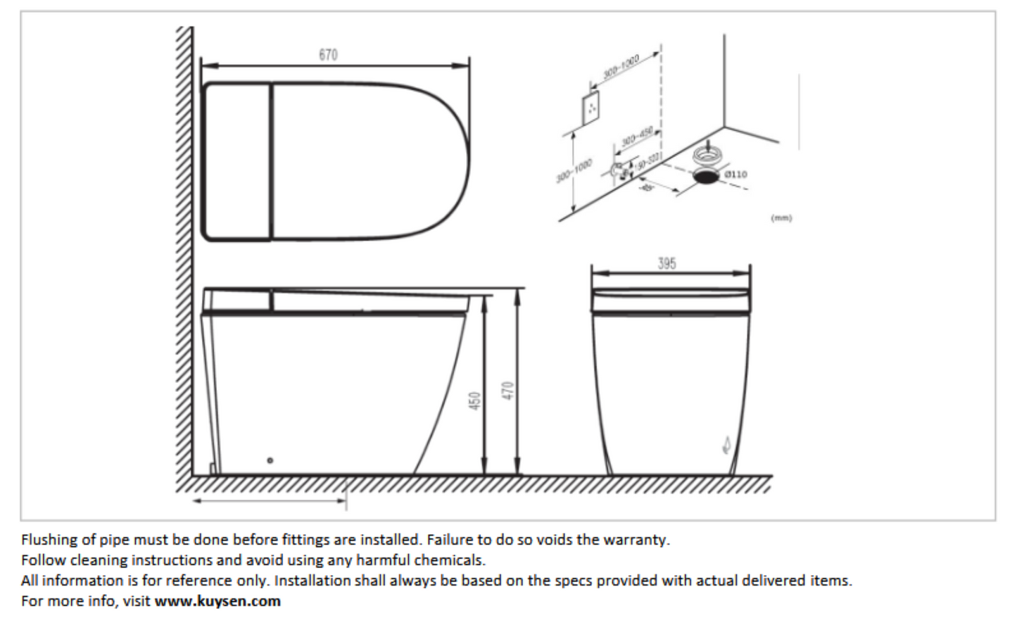 Roca Ona In-wash intelligent toilet A803136002