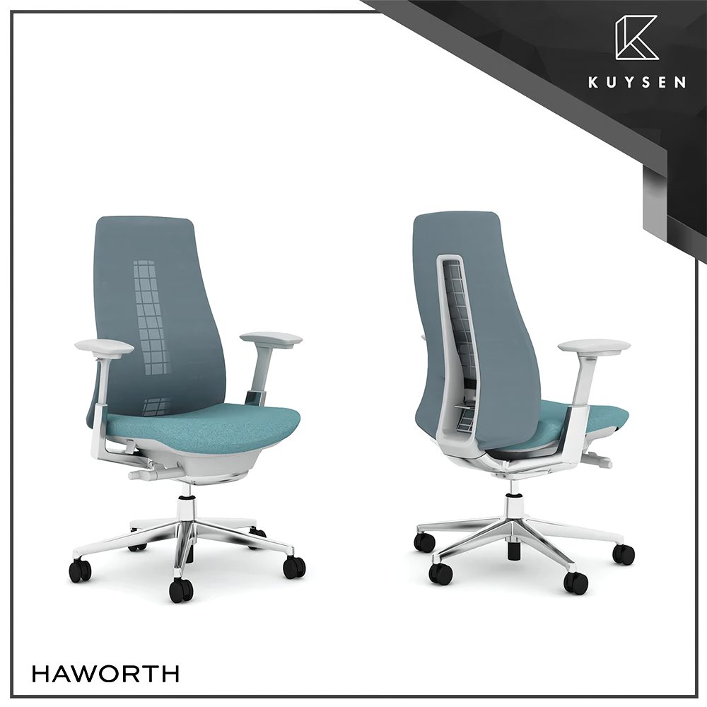 Haworth Fern Task Office Chair Cornflower/Bubble SEFNTM7-CRN/BUB