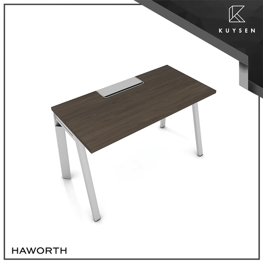 Haworth Intuity with flip top & cable tray SYUTRD1206CBR-WALSVR