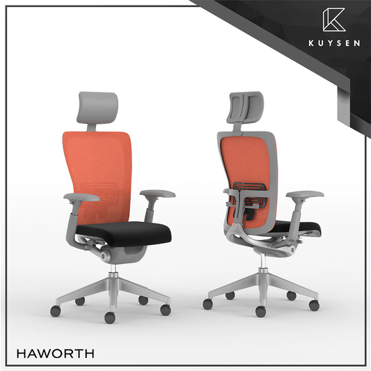 Haworth Zody Executive Office Chair Gusto/Black SESZEM7-MA005/3A018