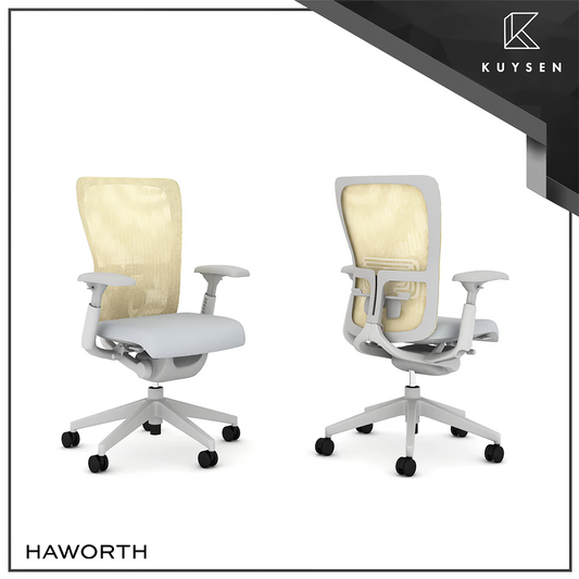Haworth Zody Task Office Chair Peaceful/Steel SESZTPM7-MA008/3A039