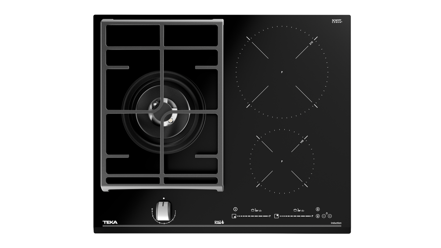 Teka JZC 63312 ABB BK (E2) gas + induction 1125.70116