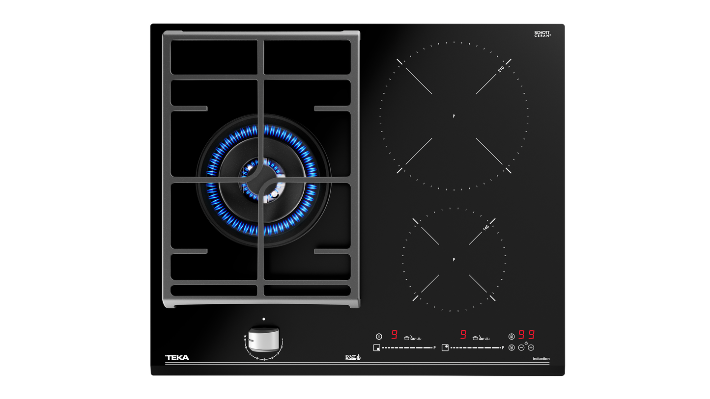 Teka JZC 63312 ABB BK (E2) gas + induction 1125.70116