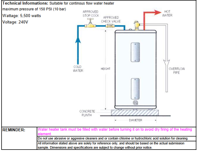 Rheem Storage Water Heater 82V80-2