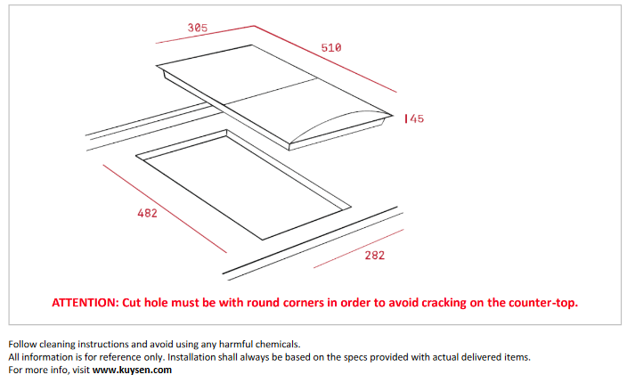 TEKA Vitroceramic Hob 4021.4405