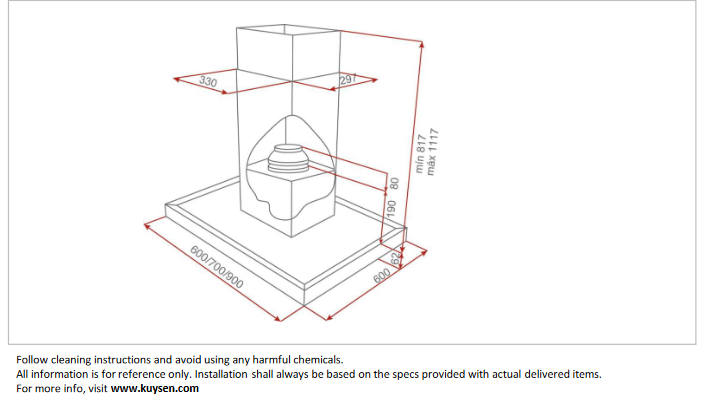 TEKA DH2.980 Island Hood 4048.4630