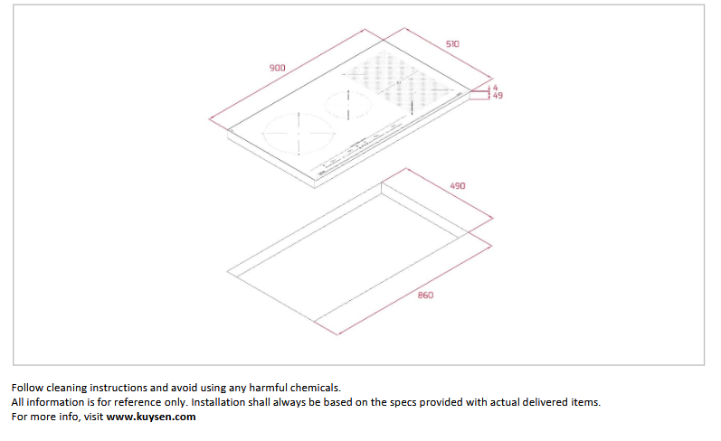 TEKA IZF 94300 MSP Induction Flex hob 1125.10024